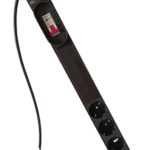 PDU/Kabinet Prizleri-19" 1U 3'LÜ  ŞEBEKELİ SİGORTALI PDU